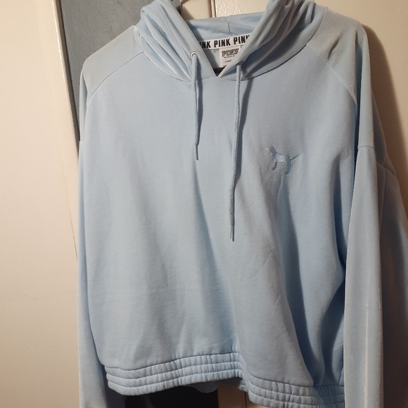 pink victoria secret pullover